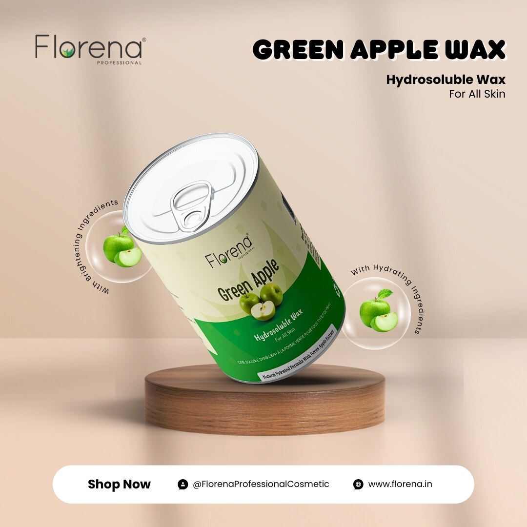 Florena Green-Apple Hydrosoluble Wax