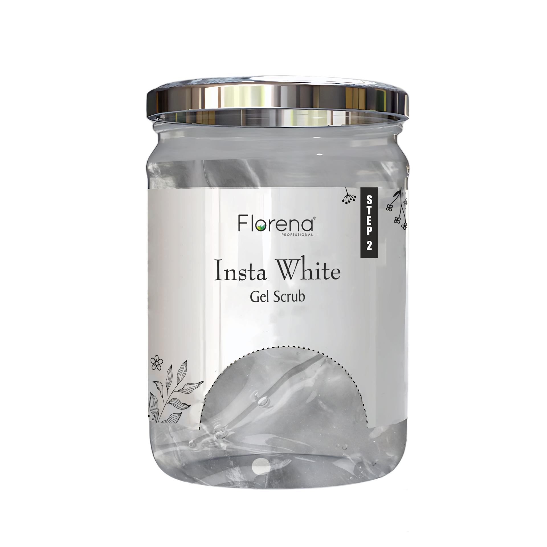 Florena Insta White Facial Cleansing Gel Scrub