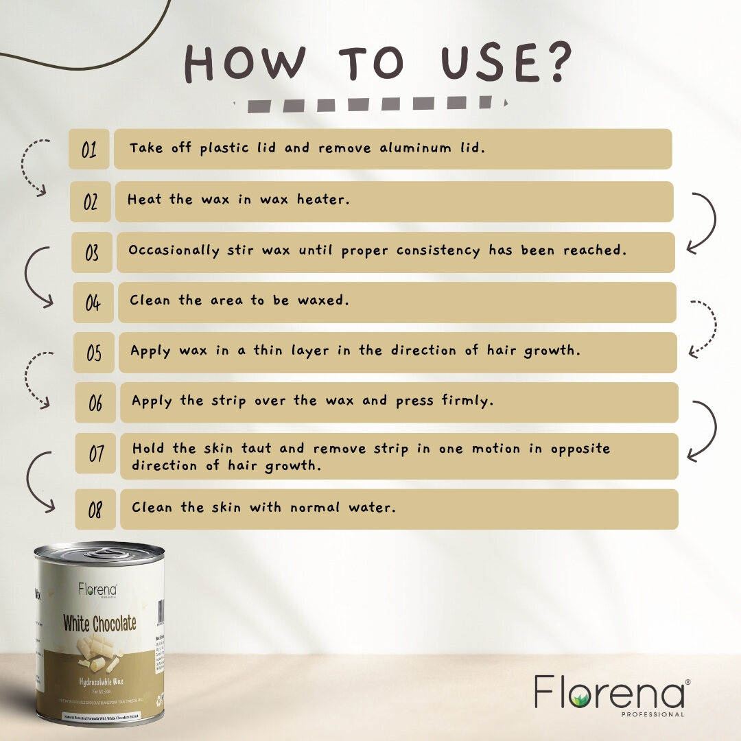 Florena White Chocolate Hydrosoluble_Wax