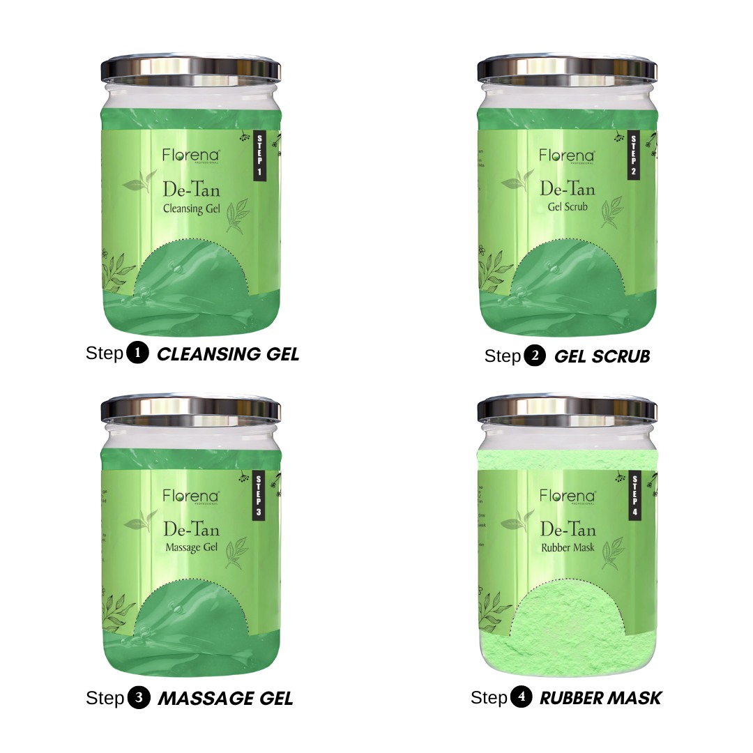 Florena DE-TAN Gel Facial Kit