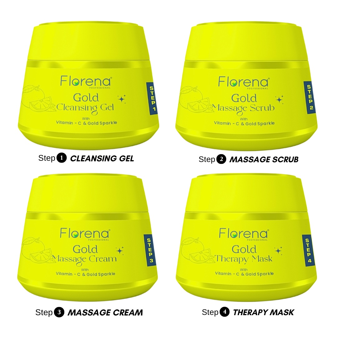 Florena Gold Facial Kit for Golden Glow