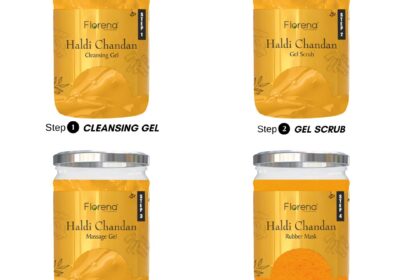 Florena Haldi Chandan Gel Facial Kit Florena Haldi Chandan Gel Facial Kit