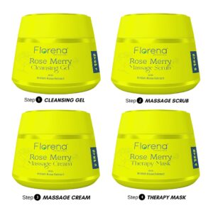 Florena Rose Merry Facial Kit for Refreshing Skin